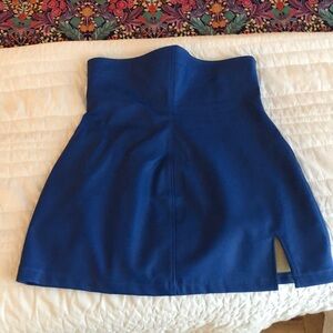 Fashion Brand Company super high waisted vegan leather skirt